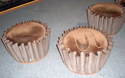 Chocolate cushions