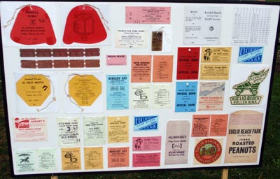 Euclid Beach Park memorabilia
