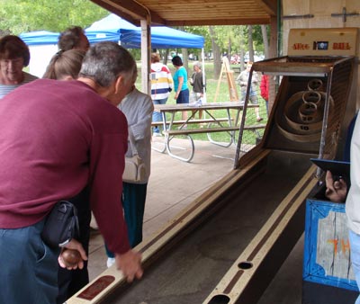 Euclid Beach Park Skee Ball Machine