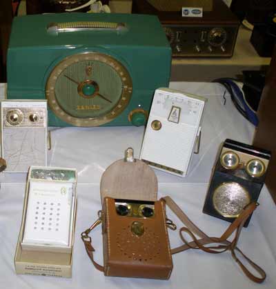 Old transistor radios