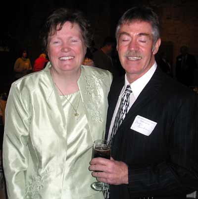 Honoree Sr. Maureen Burke and brother Mike Burke