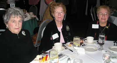 Grace McHugh, Vivian Walsh and Dolly Luskin