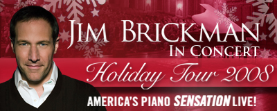 Jim Brickman Holiday Tour Seveance Hall