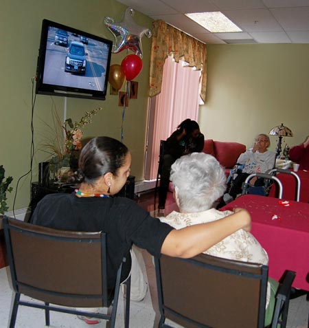 Seniors watch Barack Obama Inauguration