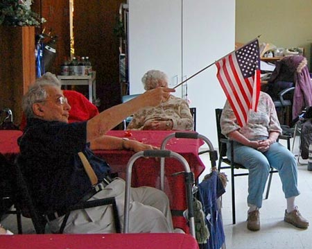 Seniors watch Barack Obama Inauguration
