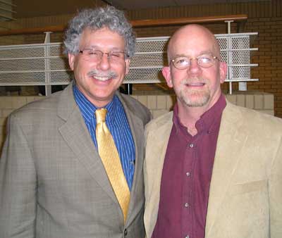 Dean Mark Rosentraub and Professor Bill Bowen