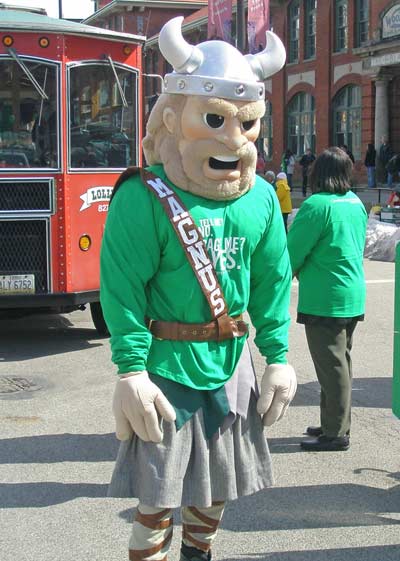 Cleveland State's Magnus Mascot
