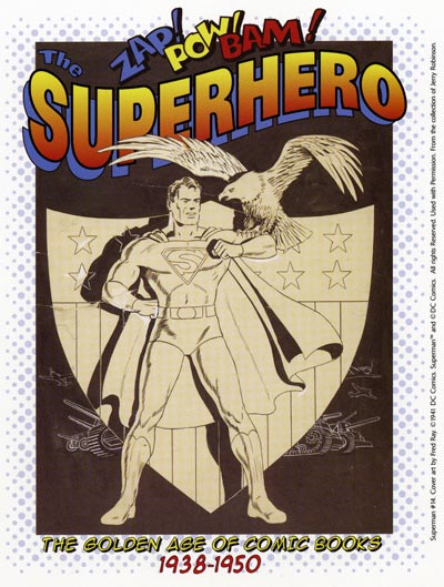 (photos by Dan Hanson) Superman # 14.  Cover art by Fred Ray.  Copyright 1941 DC Comics
