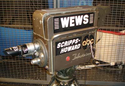 Old WEWS Channel 5 Scripps Howard TV camera