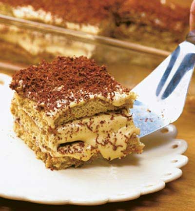 piece of tiramisu