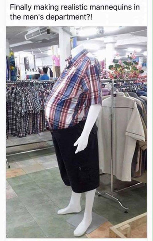 Male mannequin