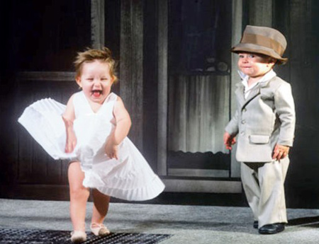 babies as Marilyn Monroe movie