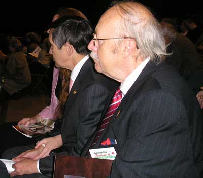 Dr. August Pust and Dennis Kucinich