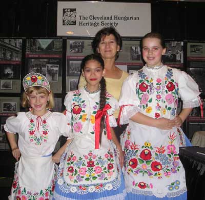 Hungarian girl dancers