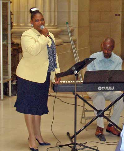 Lucretia Bolden of Mt Sinai Baptist Church