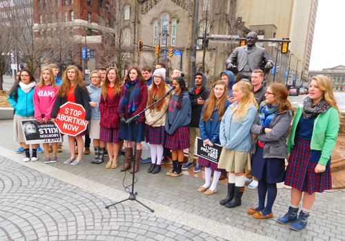 Youth Rally for Life Cleveland 2017