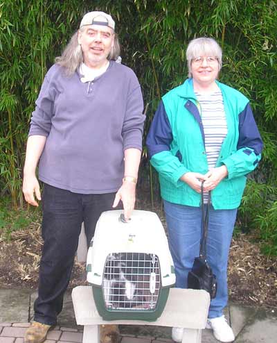 The O'Briens and their cat