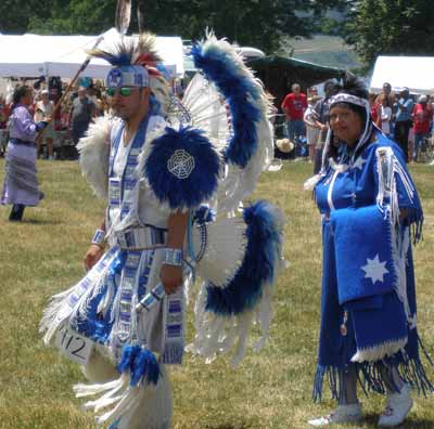 The Native American Grand Entry at the Cleveland Powwow