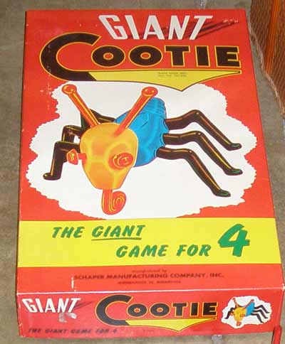 Giant Cootie Game Box