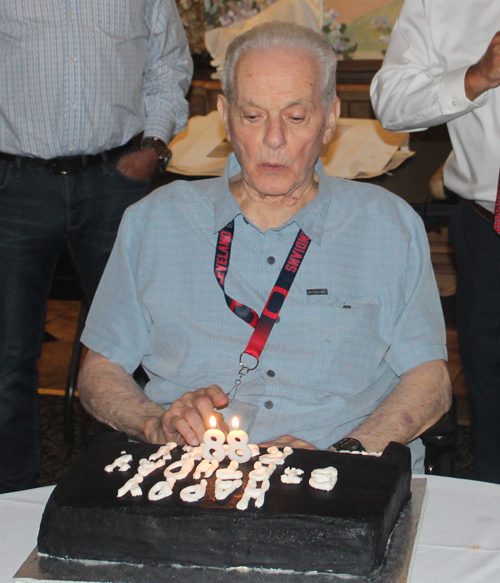 Rocky Colavito 88th birthday cake