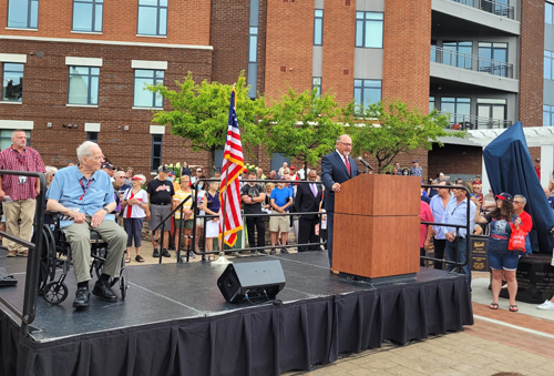 Rocky Colavito statue unveiling ceremony in Cleveland