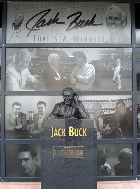 legendary sportscaster Jack Buck