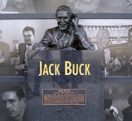 legendary sportscaster Jack Buck