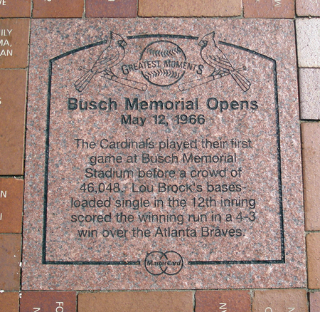 Busch memorial opens