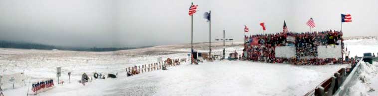 Panorama of the site