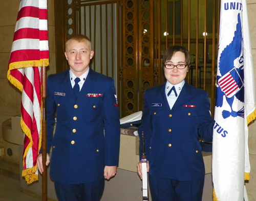 Petty Officers Bellon and Lucas