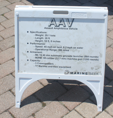 Marine Week Cleveland AAV
