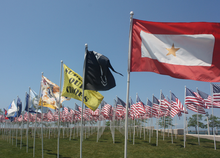 Military flags