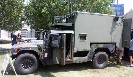 Marine Week Cleveland HMMWV