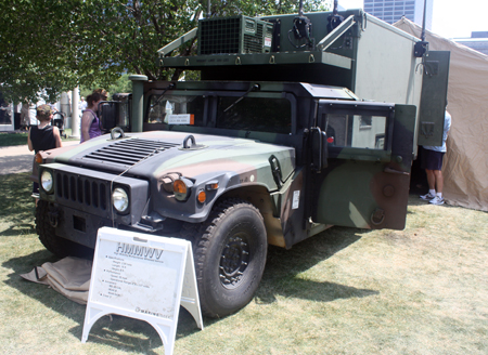 Marine Week Cleveland HMMWV