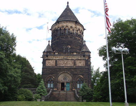 President Garfield monument in Cleveland Ohio