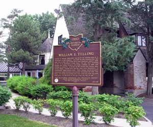 William E. Telling Historical marker