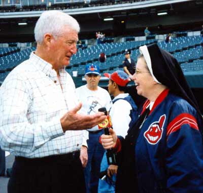 Sister Assumpta and Herb Score