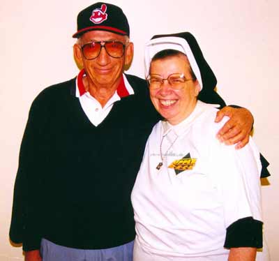 Sister Assumpta with Ted Bonda