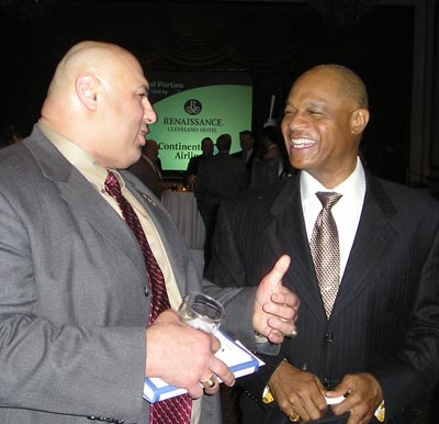 Wrestler Matt Ghafafari and Austin Carr at Sports Banquet in 2007