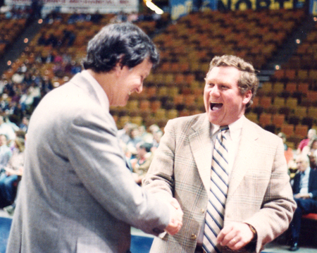 Cavs GM Harry Weltman and Dan Coughlin