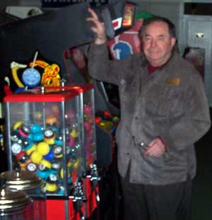 Danny Vegh in game room