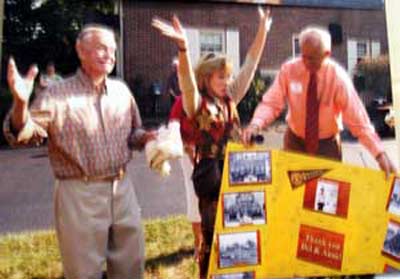 Del and Annie Spitzer donating to Baldwin Wallace