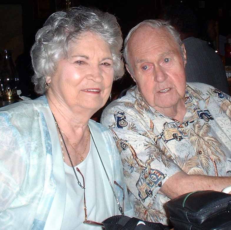 Helen and Ed on their 66th anniversary