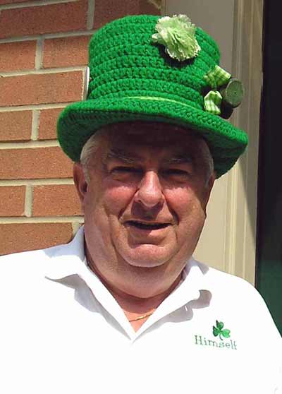 Himself - John Feighan in Irish hat