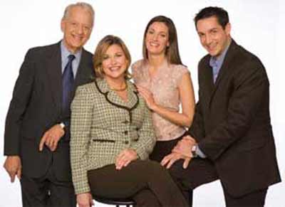 Fred Griffith, Eileen McShea, Andrea Vecchio and Michael Cardamone - the Good Company team