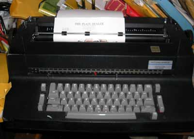 George Condon's IBM Selectric Typewriter