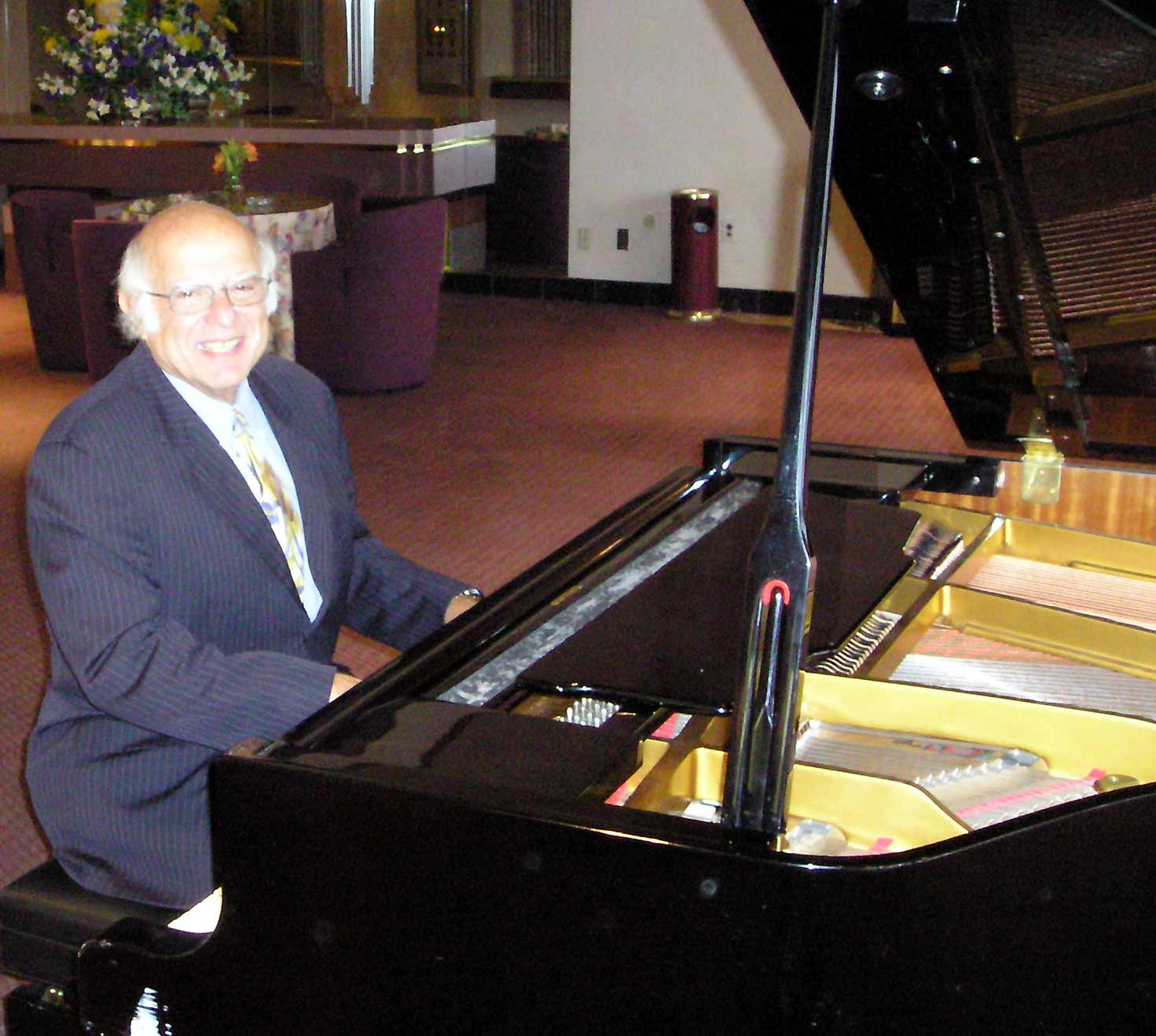 Harlan Diamond and player piano