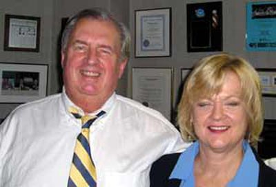 Lute Harmon and Sue Harmon