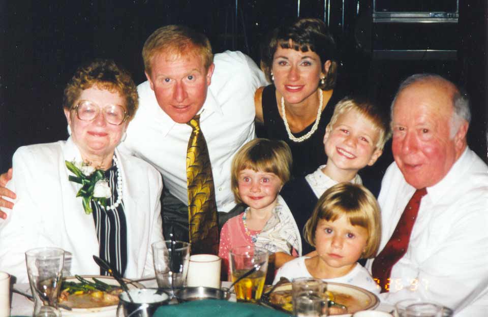 Ed and Mary Terese  and family