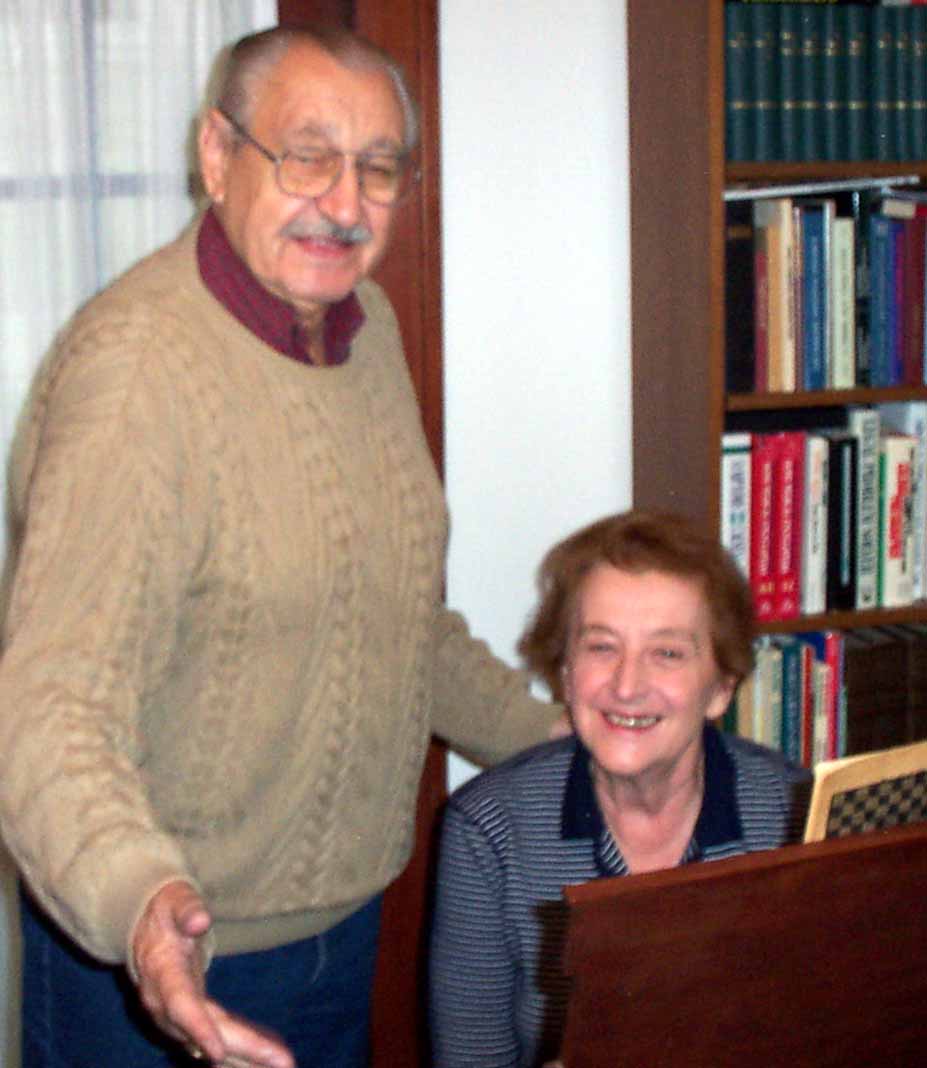 Ivan and Natasha at the piano